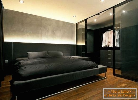 bedroom interior in a private house, photo 20