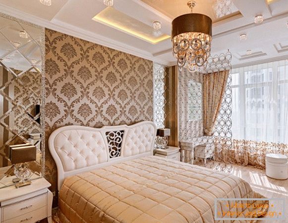 bedroom interior in classic style