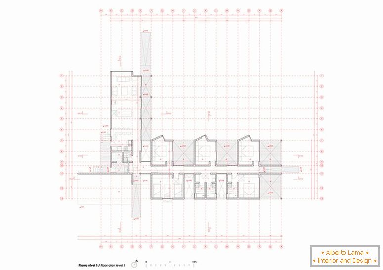 Planning of a wooden modular house