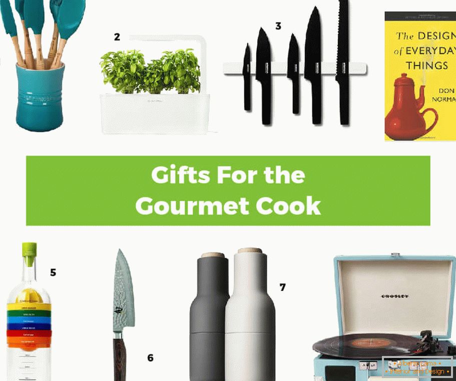 Interesting gift ideas for gourmet cooks