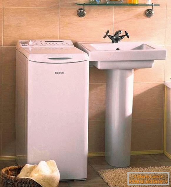 bathroom design with washing machine, photo 22