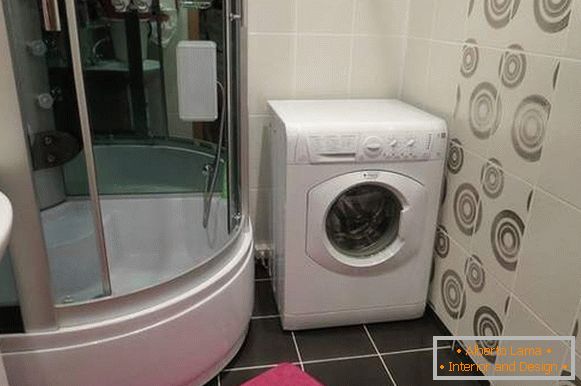 bathroom design with washing machine, photo 29