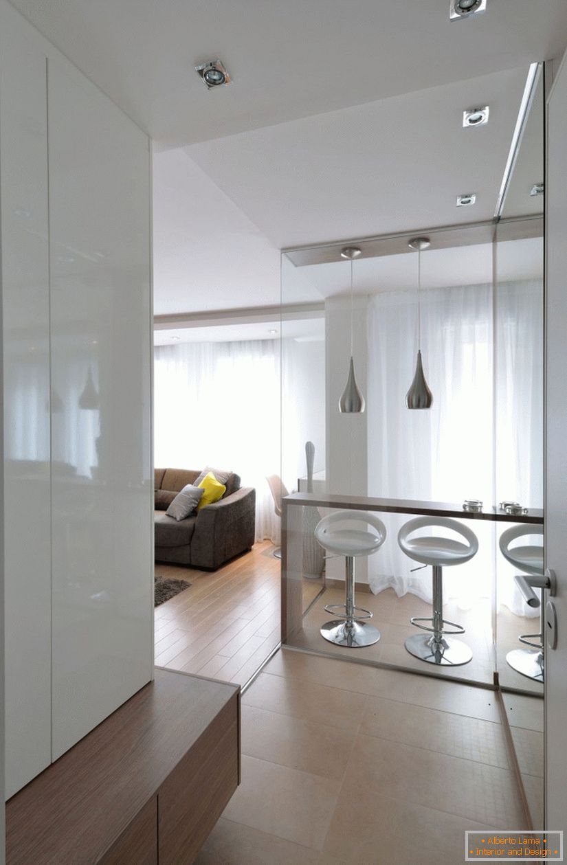 Interior design of apartments