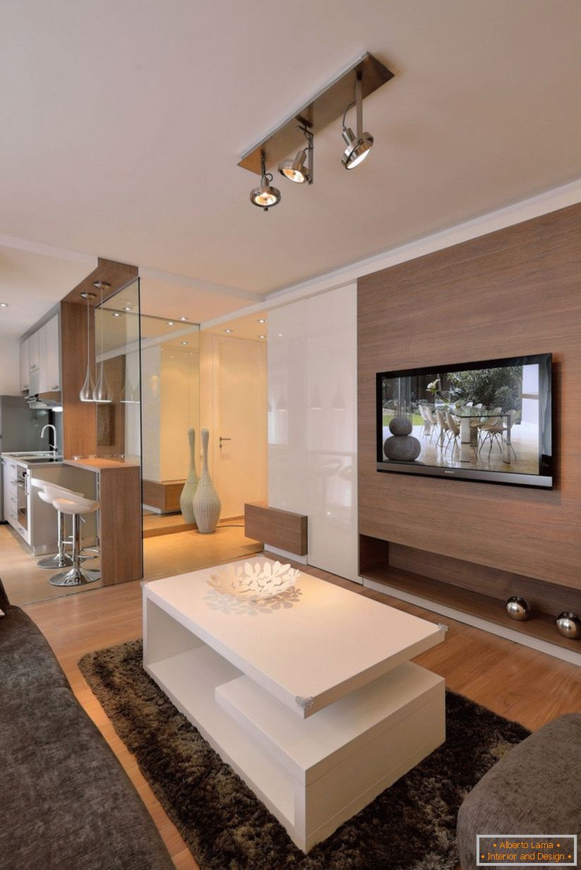 Interior design of apartments