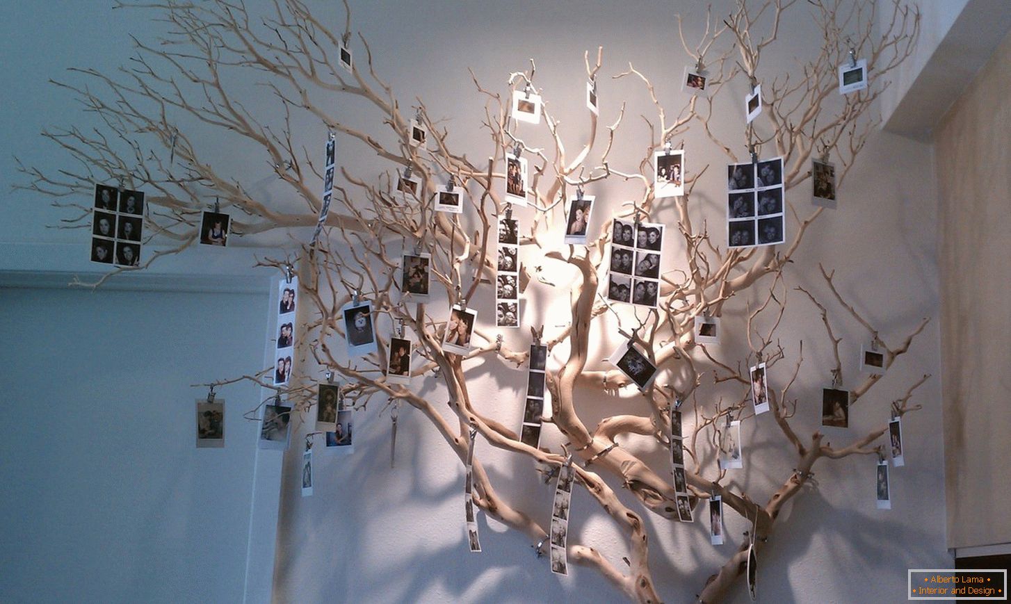 Decor from branches