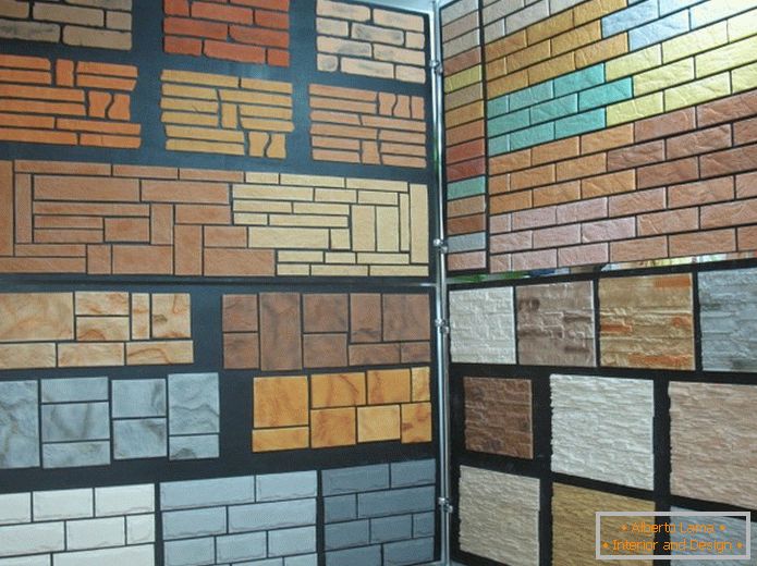 Types of decorative bricks