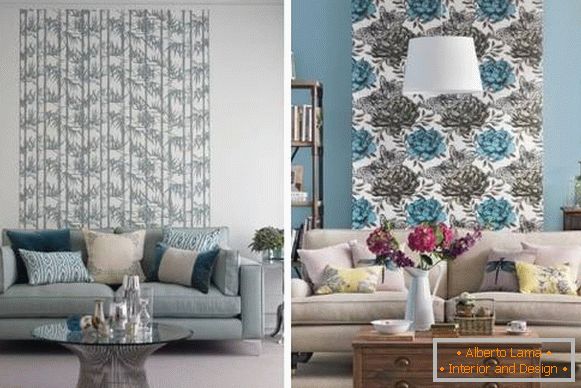 How to combine wallpaper on one wall