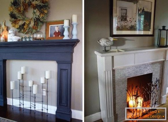 How to make a fireplace in an apartment with your own hands