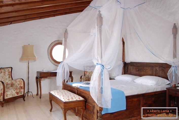 Bedroom in the attic