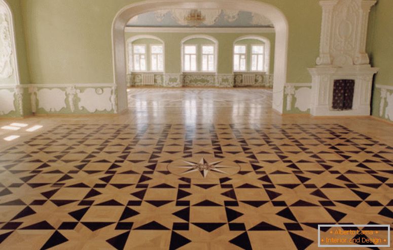 How to paint a parquet is a simple instruction for