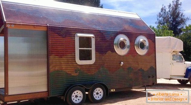 How to build a house on wheels with your own hands: project