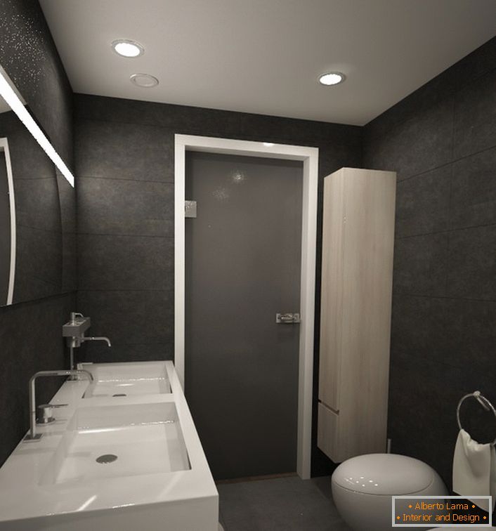 Gray Bathroom Design
