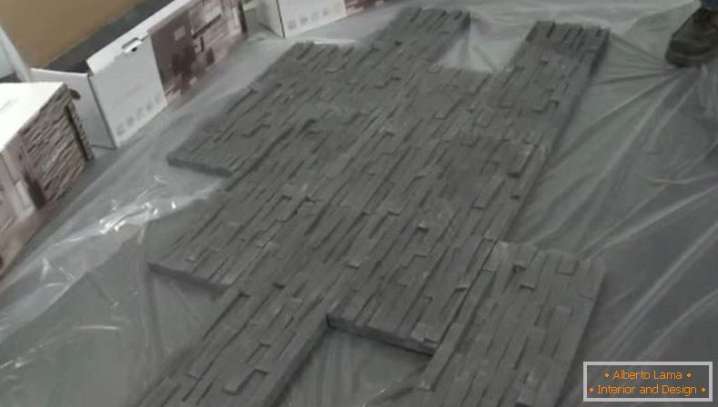 Preparing the tile