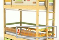 How to make a children's bunk bed with their own hands
