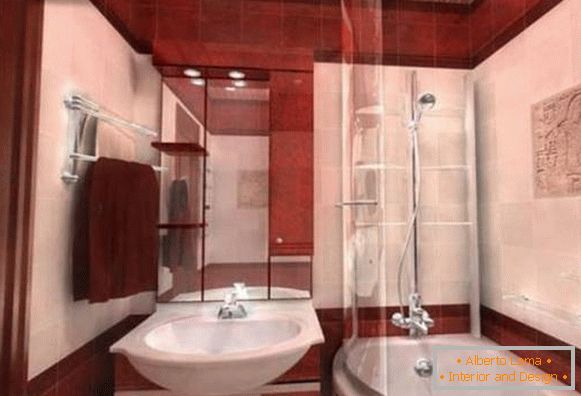 ideas for repairing a small bathroom, photo 11
