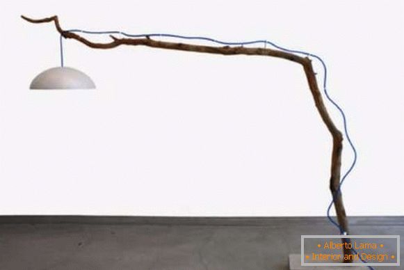 Floor lamp with own hands - photo of floor lamp
