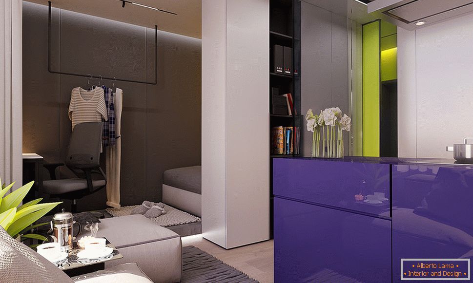 Bright design of a small apartment - фото 2
