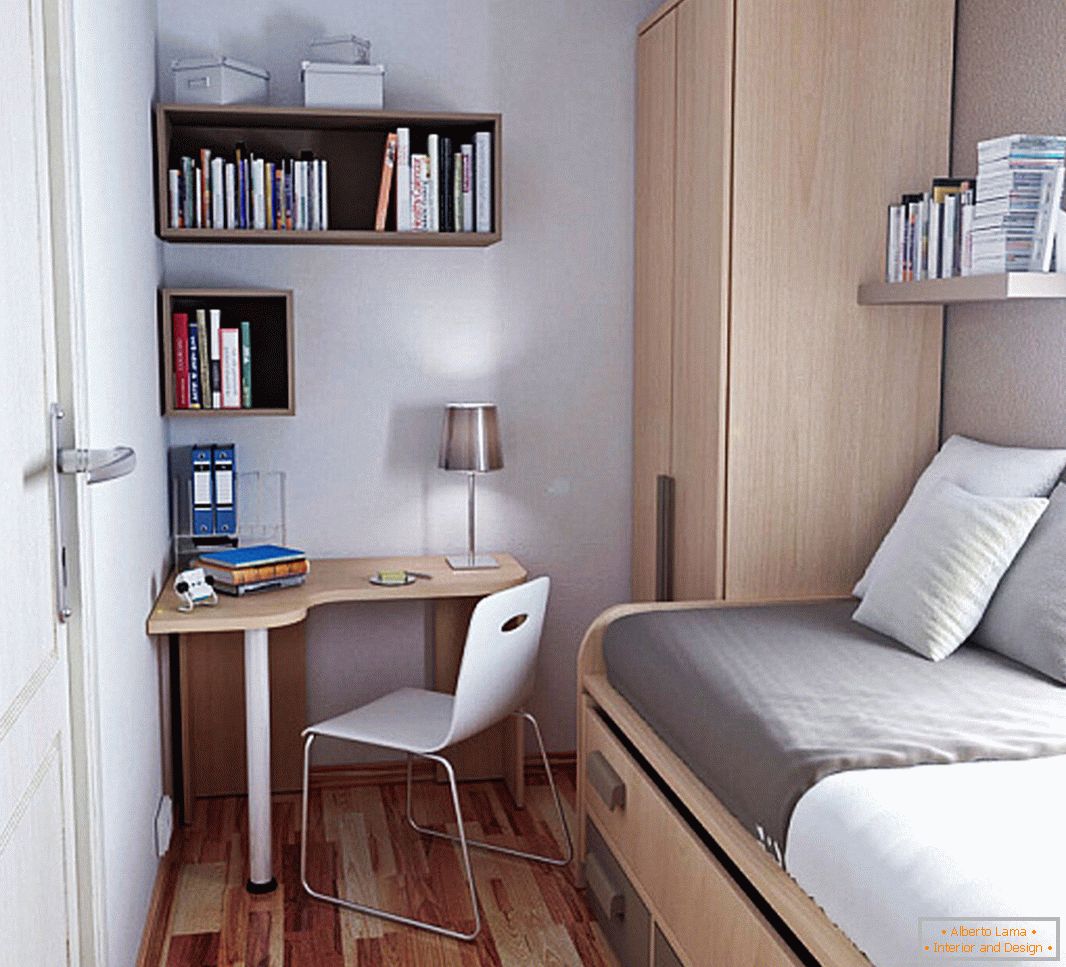 Мебель в небольшую комнату удобную и вместительную
