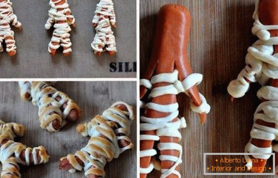 Sausages for Halloween