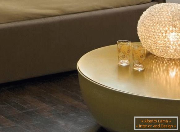 Round coffee table Gino Carollo from Bonaldo