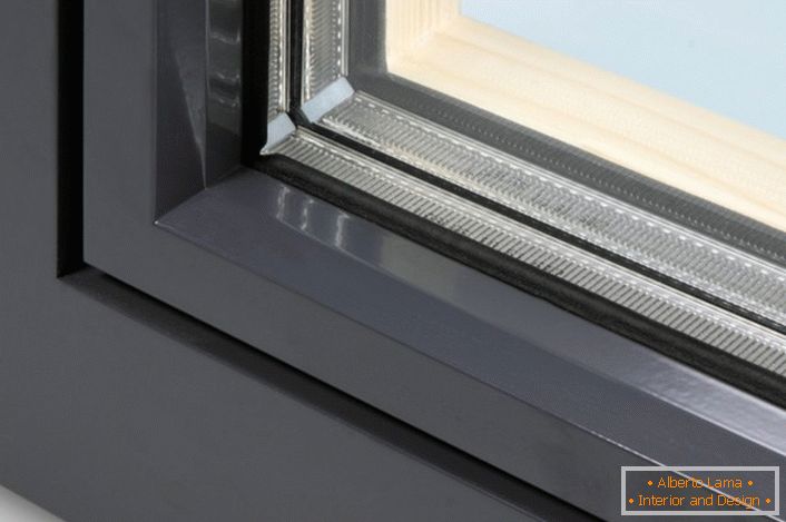 Aluminum windows со стеклопакетами 