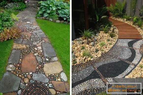 The best ideas how to make a garden path