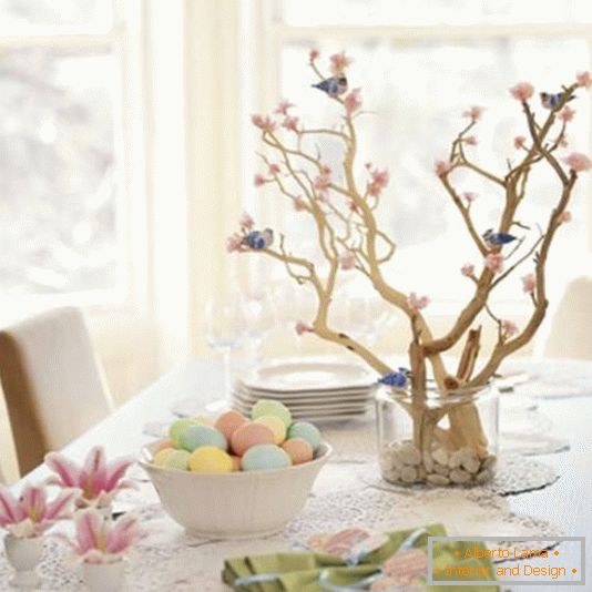 Desktop decoration for Easter