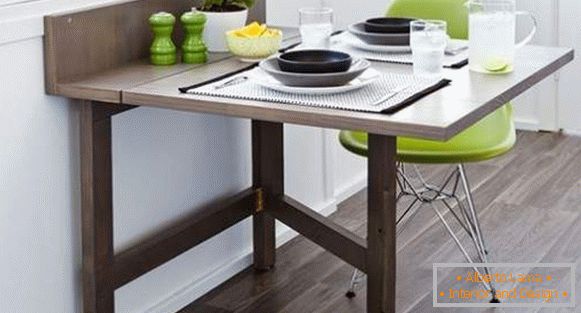 table, kitchen, folding wooden, photo 11