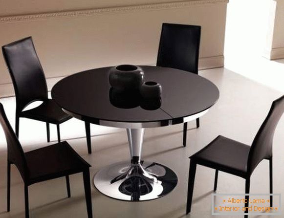 round folding table for kitchen, photo 16