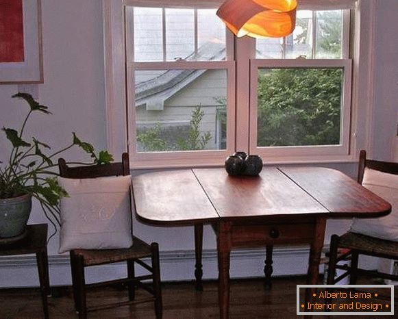 table, kitchen, folding wooden, photo 28