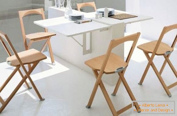 folding tables for small kitchen, photo 48