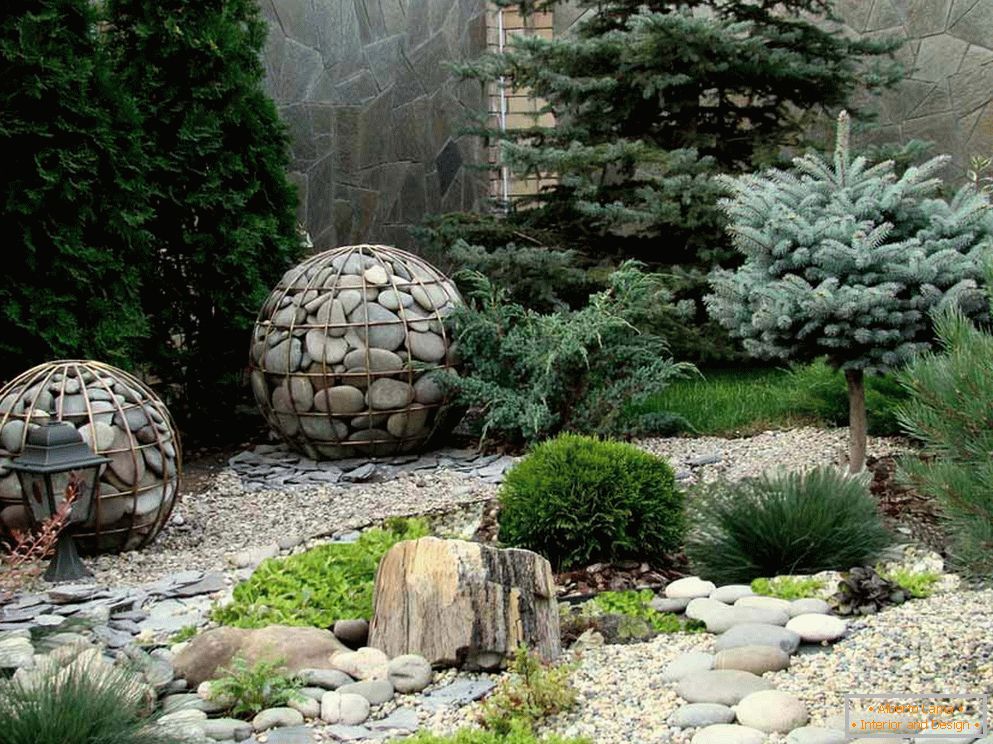 Stones for landscape design