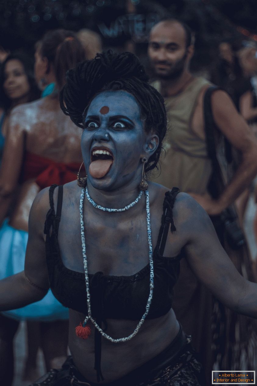 Mother Kali at the Carnival