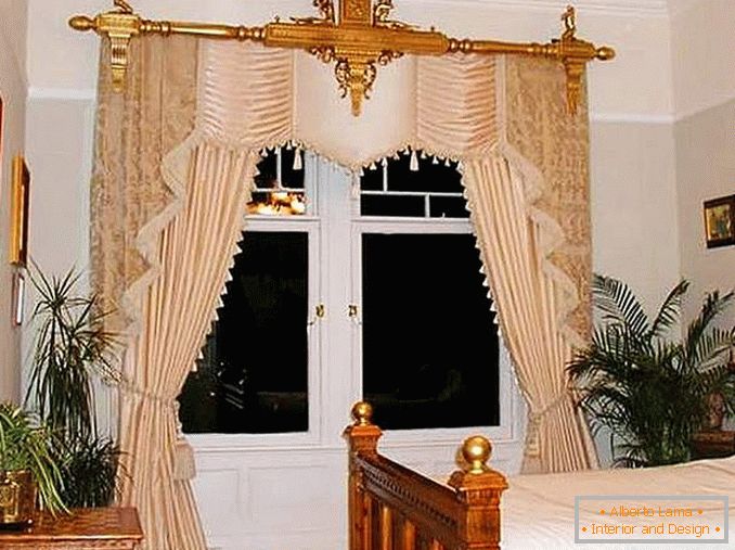 настенные cornices for curtains фото