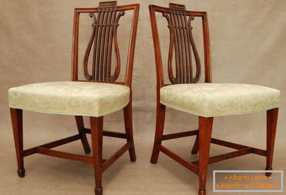 Chairs with back