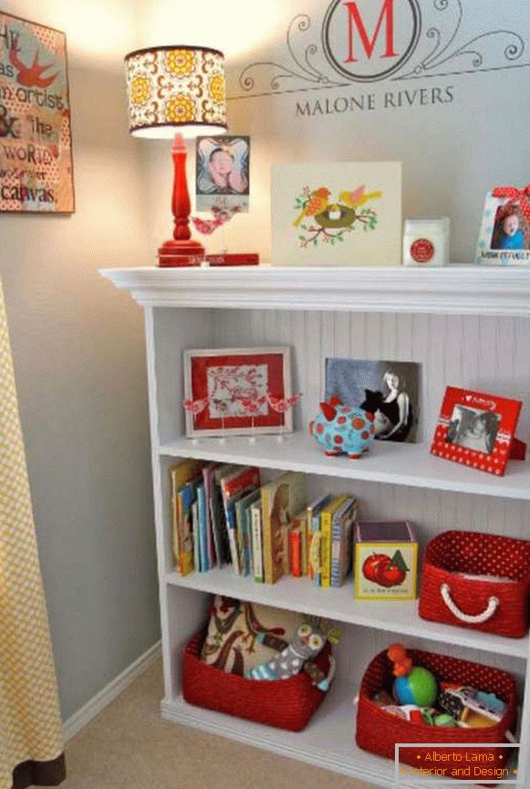 bookcase to the children's room, photo 26