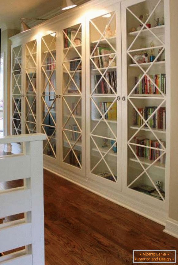 variants of bookcases, photo 8