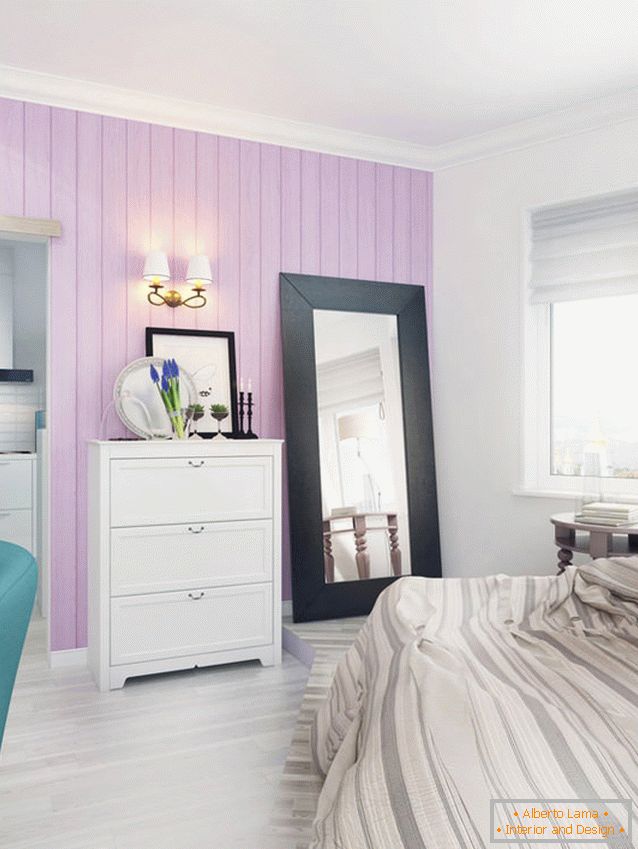 Bedroom light apartment for girls