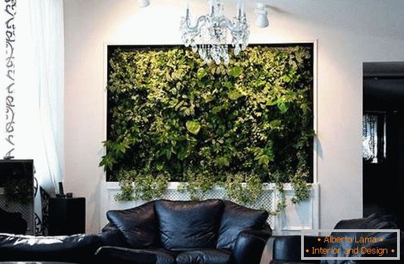 plants in the interior design features, photo 7