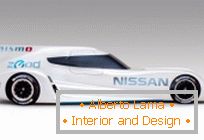 Concept of racing electric car ZEOD RC from Nissan