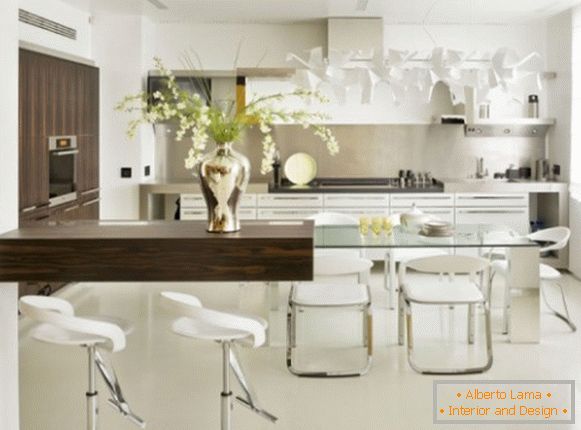 kitchen furniture с барной стойкой фото