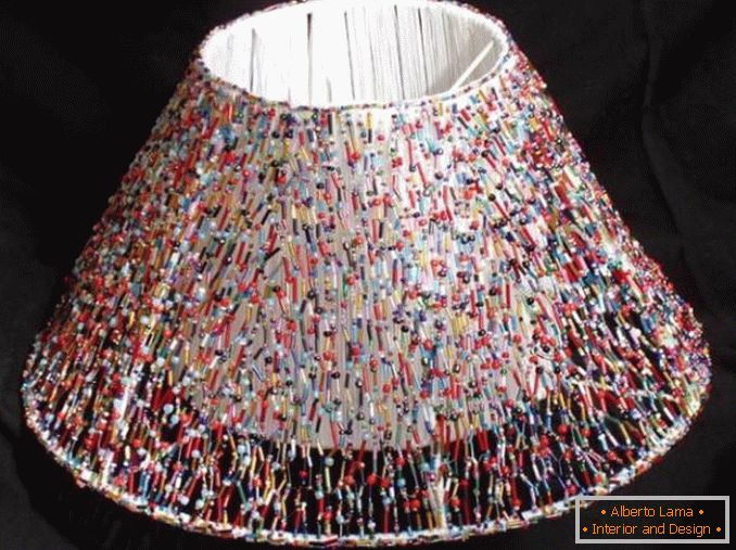 Lampshade for table lamp by own hands