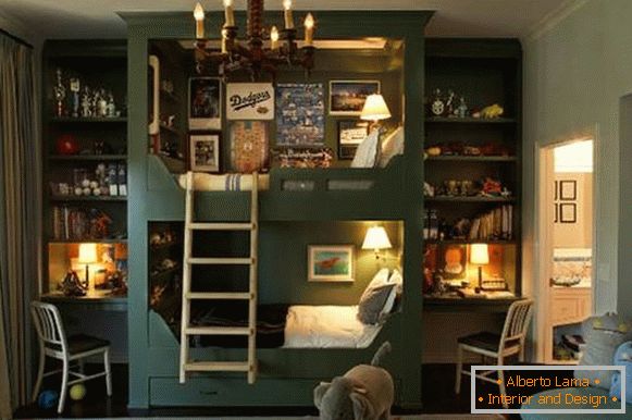 Compact Bunk Bed for Boys