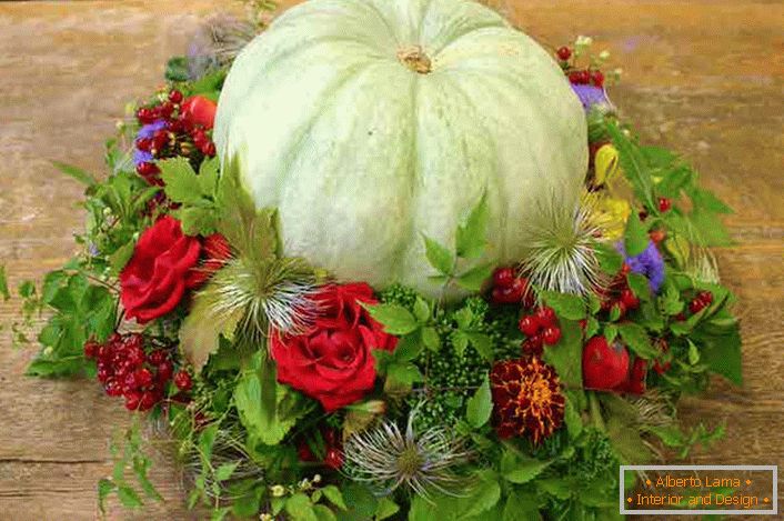 Composition of seasonal vegetables