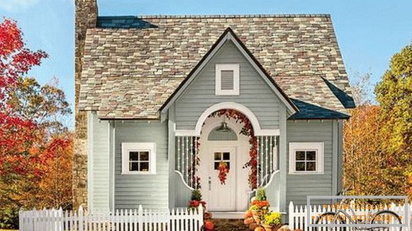 a beautiful one-storey house with a bay window, photo 102