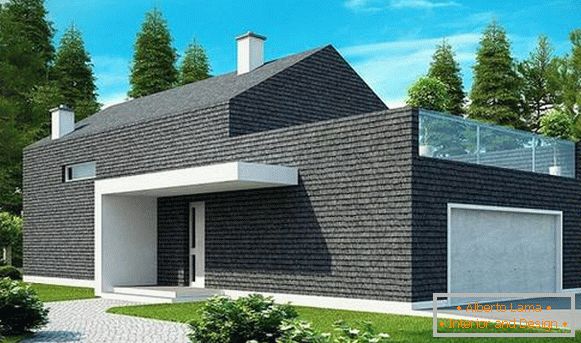 beautiful one-storey houses with garage, photo 80
