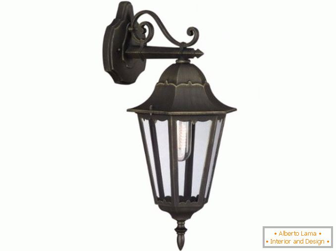 Outdoor pendant lamps in the style of Provence photo
