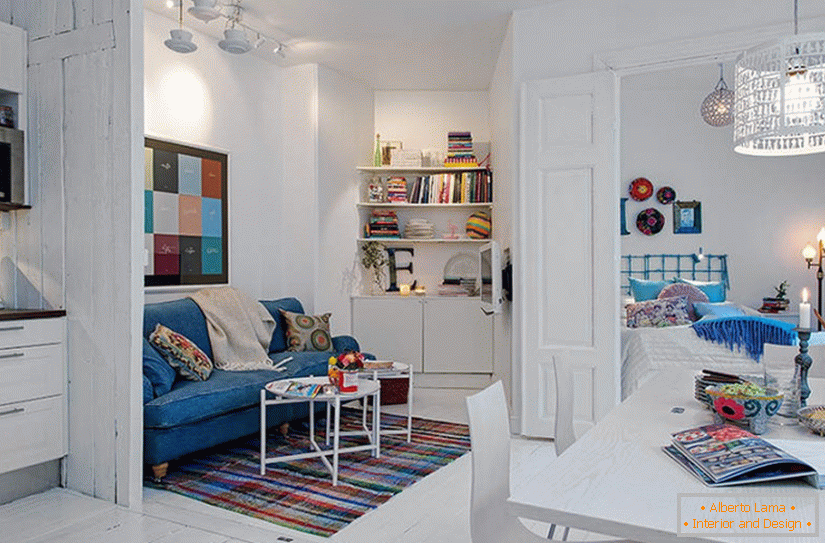 Original small apartment of 34 m2 in Sweden