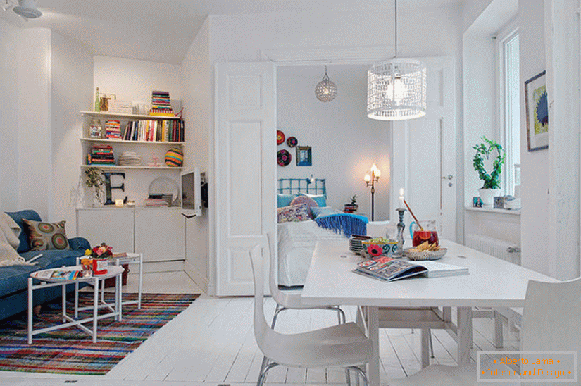 Original small apartment of 34 m2 in Sweden