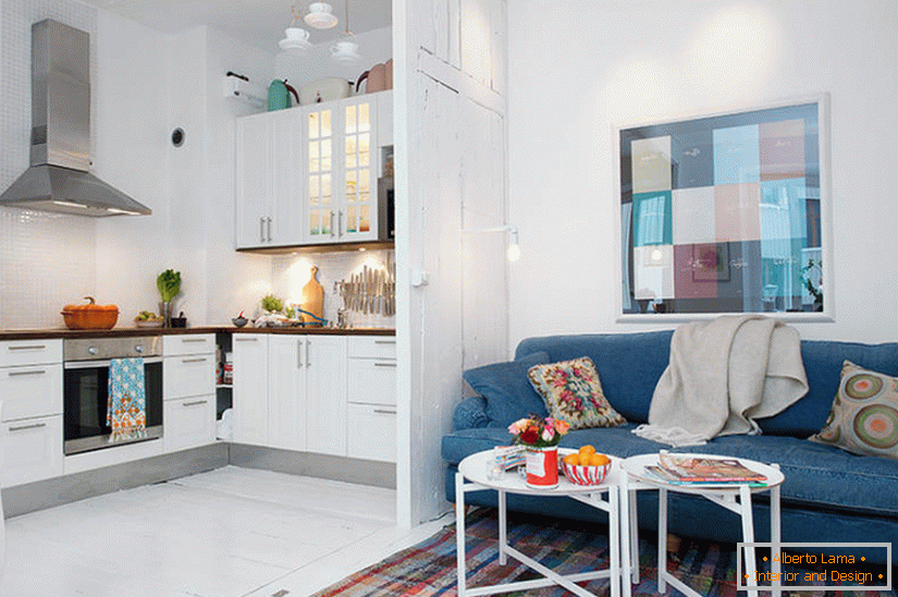 Original small apartment of 34 m2 in Sweden